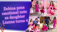 Debina Bonnerjee celebrates daughter Lianna’s 4th birthday with magical pink-themed party