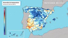 Subidón térmico en el norte de España