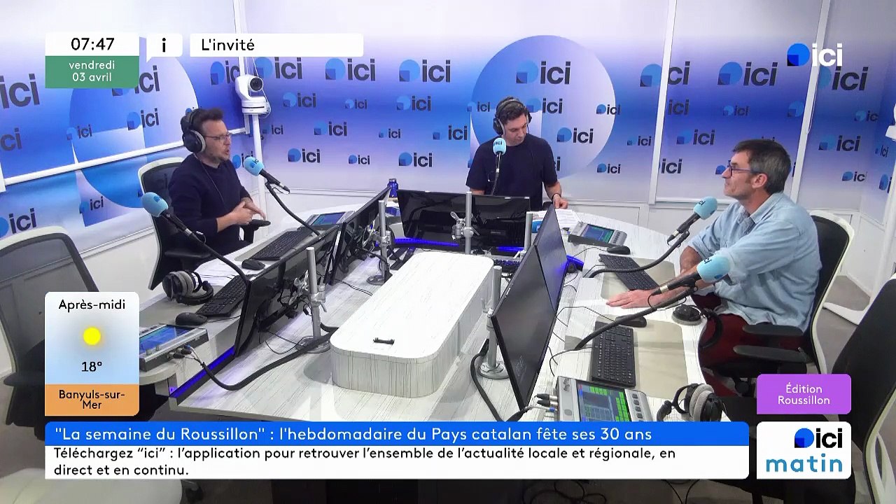 Sébastien Girard, rédacteur en chef de la Semaine du Roussillon