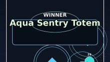 Aqua Sentry Totem vs Nebula Blade Cyclone | Marble Race Physics Simulation Tournament | Titan Rush Play