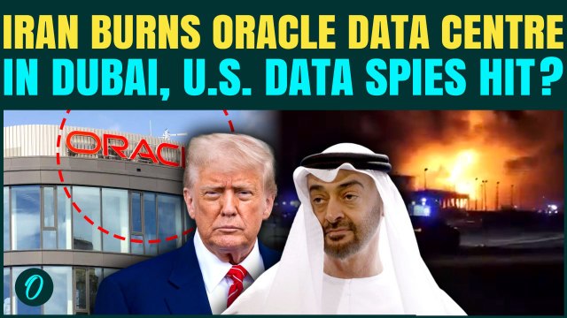Oracle Data Centre HIT As Iran Drones Defeat Dubai Air Defences | UAE DENIES Attack, Iran Responds