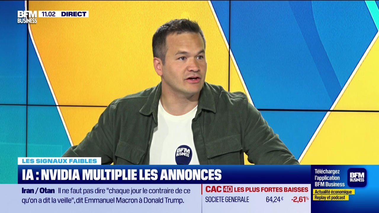 Les signaux faibles : IA, Nvidia multiplie les annonces - 03/04