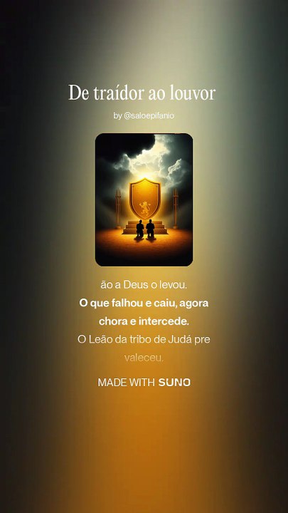 De traídor ao louvor SALOMAO WILLIAN