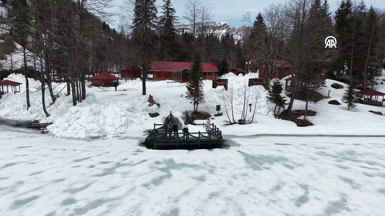 3 aydır kapalıydı! 1550 metredeki doğa harikası Borçka Karagöl Tabiat Parkı kapılarını açtı
