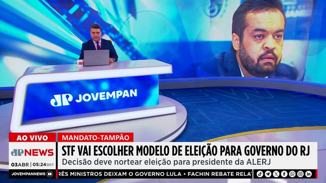 STF vai escolher regras para eleição do governo do RJ