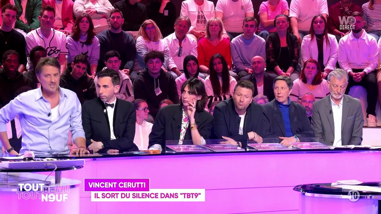Vincent Cerutti sort du silence, chez Cyril Hanouna sur W9, après avoir écopé de huit mois de prison avec sursis  "Tout a été disproportionné dans cette affaire!"