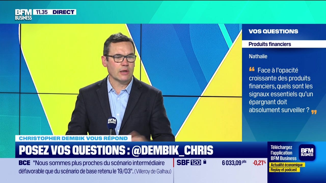 Christopher Dembik vous répond : Comment adapter son portefeuille en période de hausse de l'aversion au risque ? - 03/04