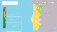 Temperaturas máximas continuam a subir em Portugal Continental