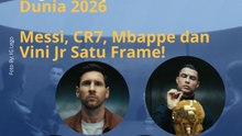 Lego Merayakan Jelang Piala Dunia 2026Messi,CR7, Mbappe dan Vini Jr Satu Frame!