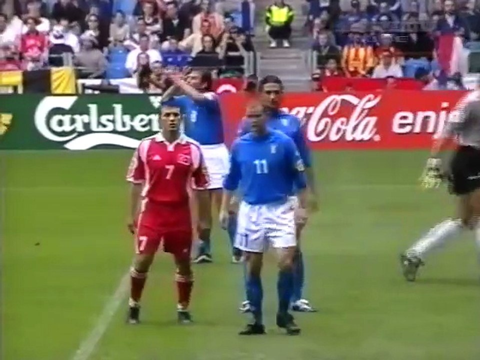 Turkey Vs. Italy EURO 2000 - Second Half