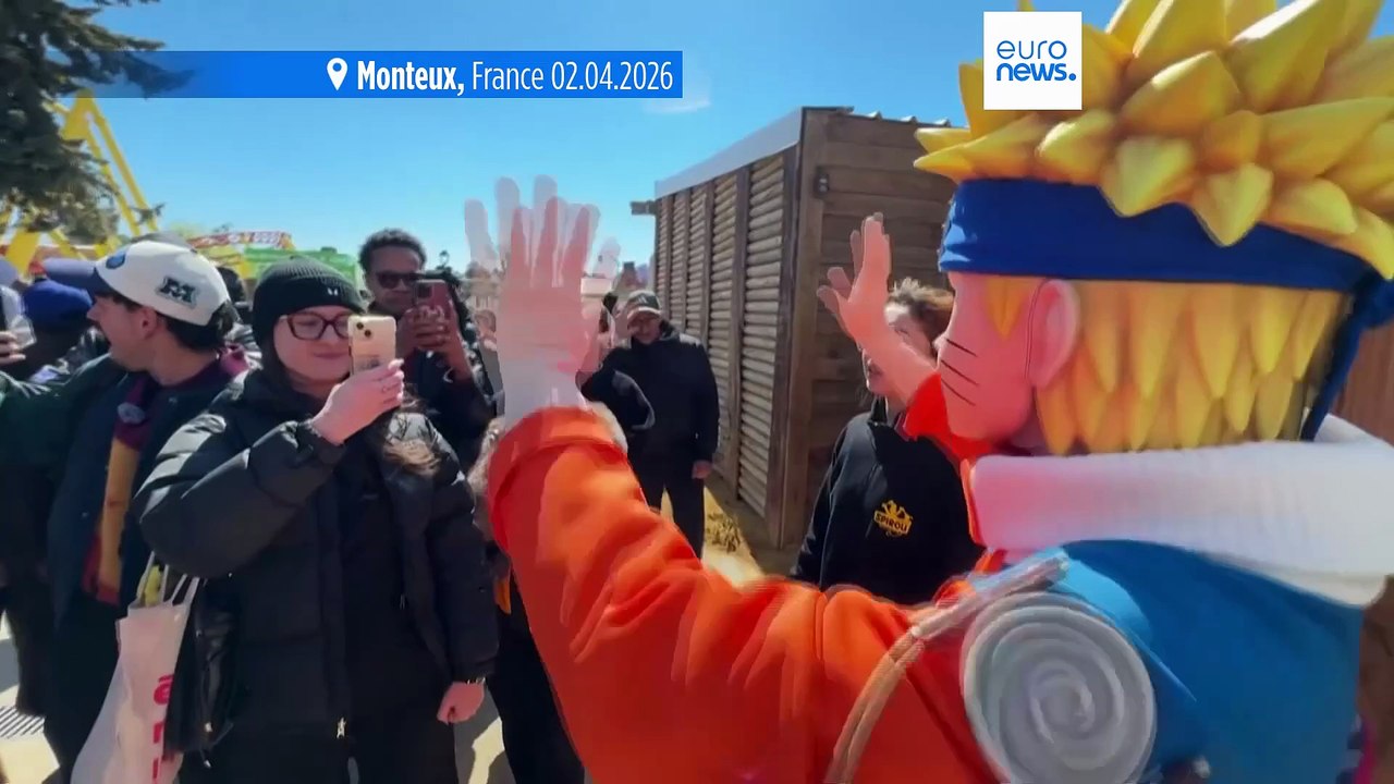 France : le parc de Monteux dévoile son espace dédié à Naruto