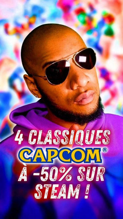 🚨 4 JEUX CAPCOM À -50% SUR STEAM‼️