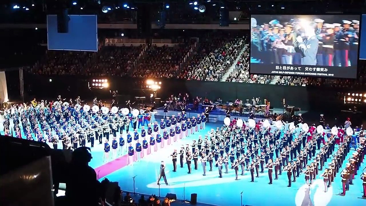 "Song of Hope ~Symphony No. 9~" performed by Japan Ground, Maritime, and Air Self-Defense Force Bands