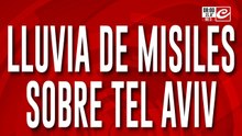 Guerra en Medio Oriente: continúa la lluvia de misiles sobre Tel Aviv