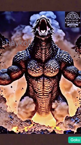 Ancient Monster Awakens in Mountain 😱🔥 | Goku Saves Village in Epic Battle!
