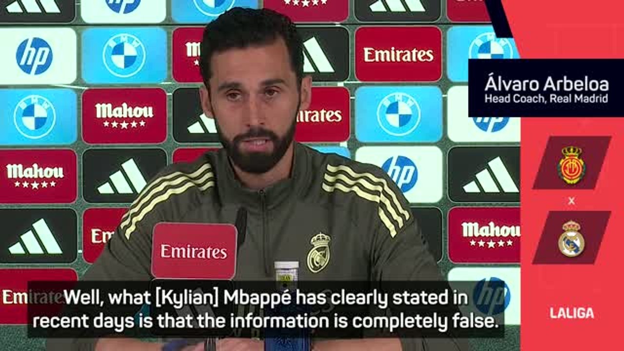 Mbappe's knee misdiagnosis 'completely false' - Arbeloa