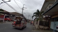 Nomal Setting on Rizal Street in Los Banos, Laguna, Philippines