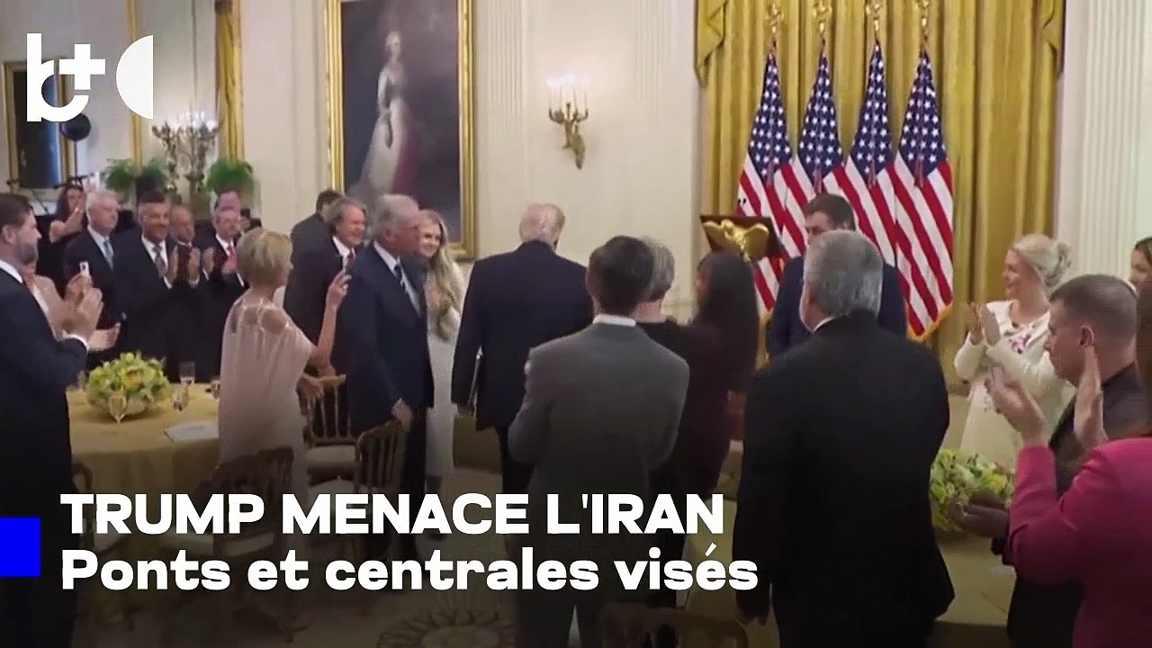 Iran, Trump vise ponts et centrales électriques : nous n'avons pas encore commencé la destruction!