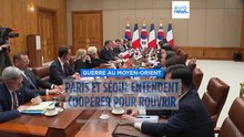 Paris et Séoul veulent contribuer à la réouverture du détroit d'Ormuz