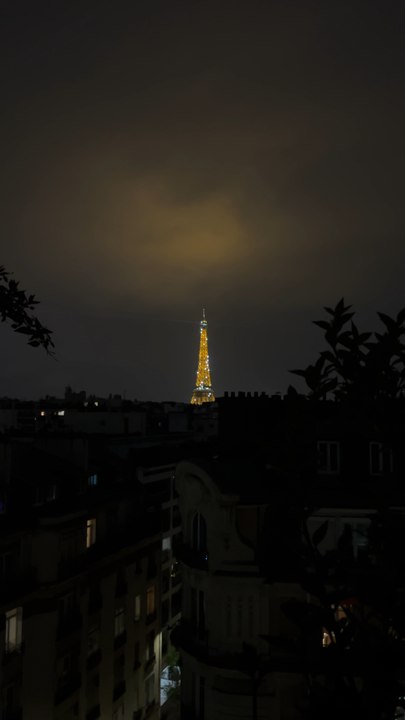 Eiffel tower by night ✨