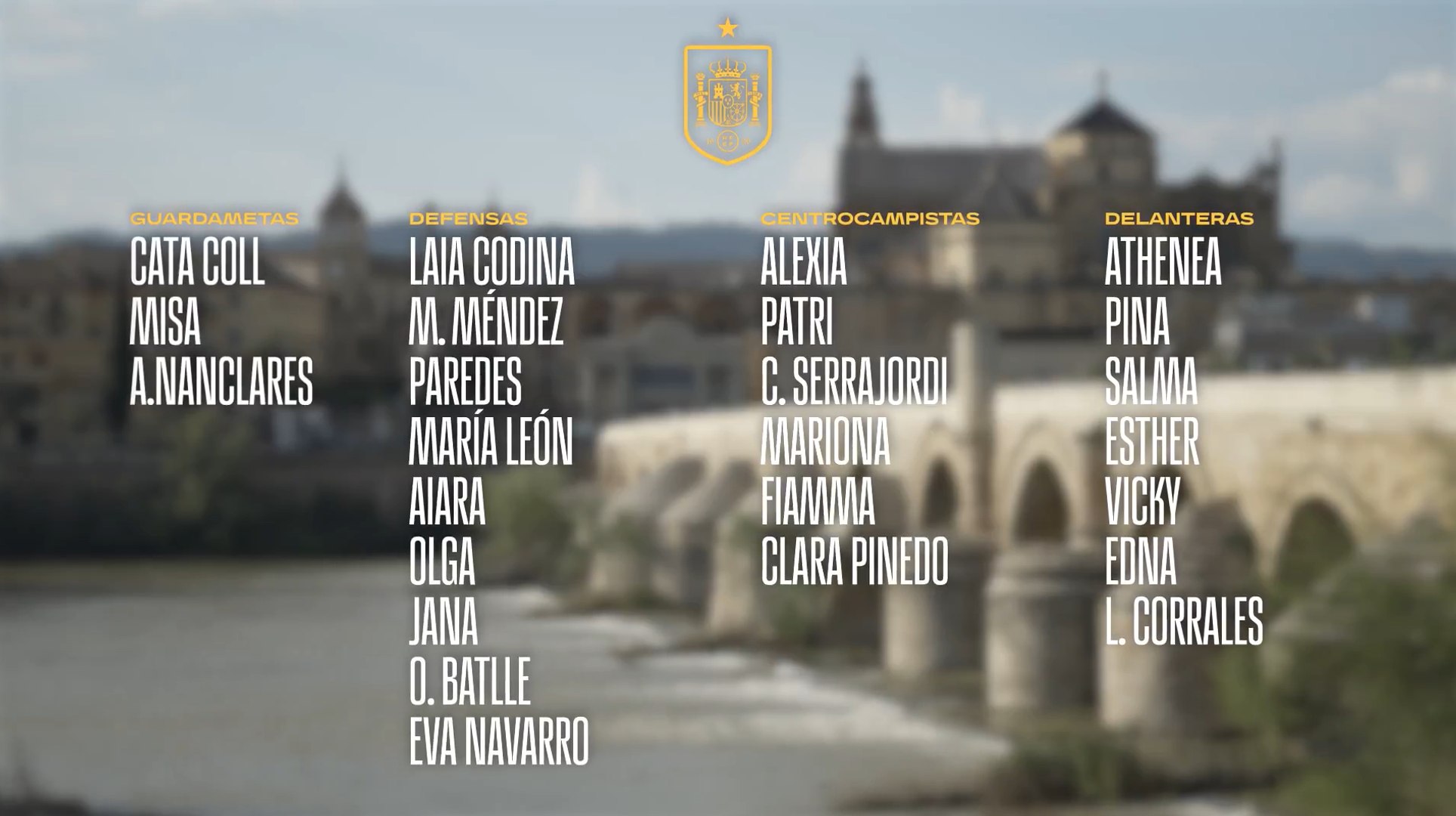 España irá con todo a Wembley: así es la lista