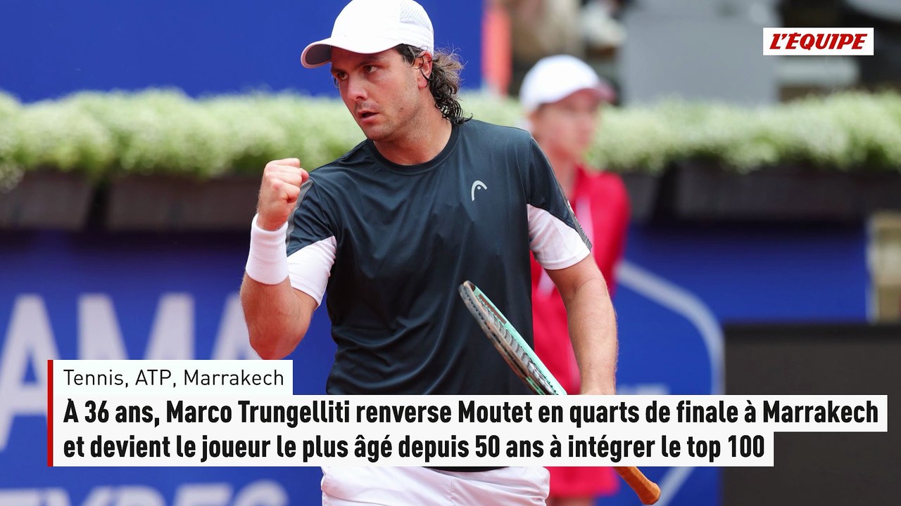 Marco Trungelliti renverse Corentin Moutet en quarts de finale à Marrakech - Tennis - Marrakech