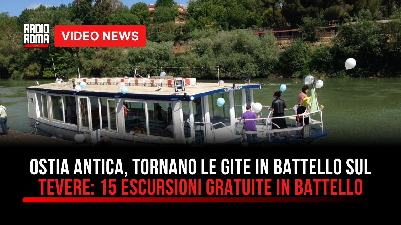 Ostia Antica, tornano le gite in battello sul Tevere: 15 escursioni gratuite in battello