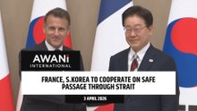 South Korea, France to cooperate on safe passage on Strait of Hormuz