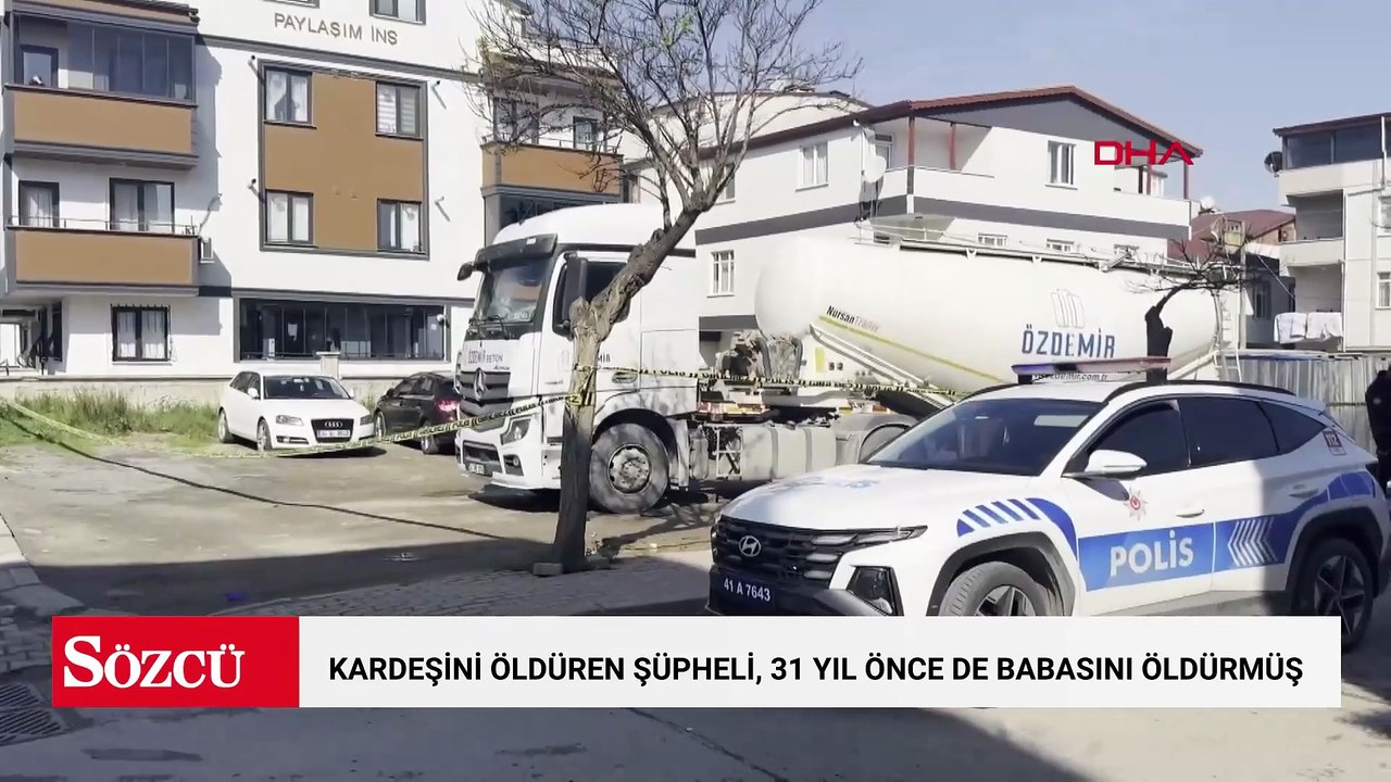 Pusu kurup kardeşini öldüren şüpheli, 31 yıl önce de babasını öldürmüş