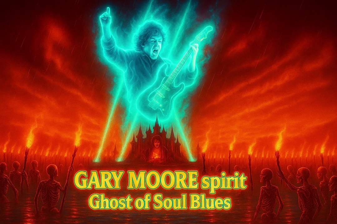 🎸 Gary Moore Style | Legend of Rock Blues | Emotional Guitar Solo & Powerful Blues Rock Vibes