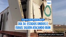 Teherán dispara contra Israel mientras Trump advierte de que EE.UU. no ha empezado a "destruir lo que queda" en Irán