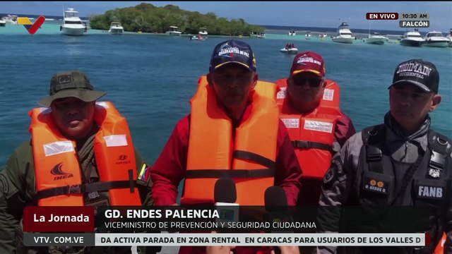 Falcón | Más de 1.300 funcionarios desplegados en el Parque Nacional Morrocoy en la Semana Santa
