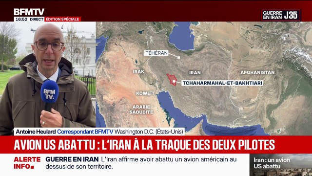 Guerre au Moyen-Orient: plusieurs médias américains confirment qu'un avion de combat a été abattu