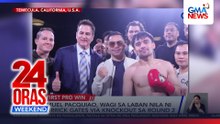 Jimuel Pacquiao, wagi kontra Darrick Gates via round 2 knockout | 24 Oras Weekend