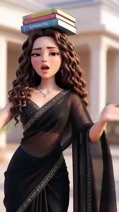 Elegant Black Saree 🖤✨