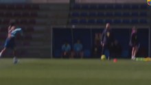 El golazo de Lamine Yamal en el entrenamiento del Barça para ver una y otra vez