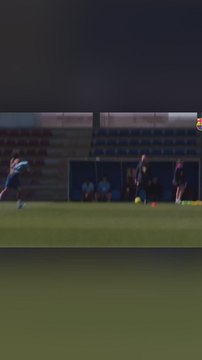 El golazo de Lamine Yamal en el entrenamiento del Barça para ver una y otra vez