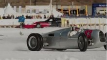 Auto Union in azione sulla neve