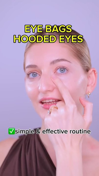 do this set of face exercises if you have eye bags or hooded eyes