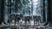 Wolf Night Hunt