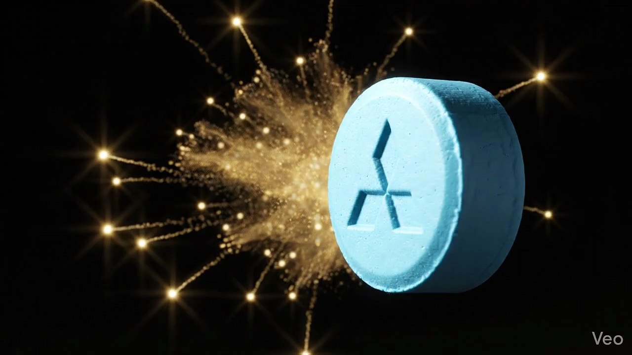 Seamless_Loop_Gold_Particles_Blue_Pill