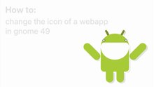 How to change the icon of a webapp in gnome49