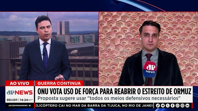 Guerra no Oriente Médio: ONU vota uso de força para reabrir o Estreito de Ormuz | TEMPO REAL
