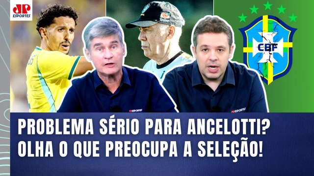ISSO É MUITO PREOCUPANTE! Pode ser PROBLEMA SÉRIO pro ANCELOTTI! OLHA o que REPERCUTIU na SELEÇÃO!