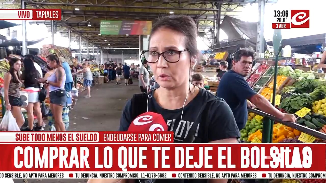 Sube todo menos el sueldo: endeudarse para comer