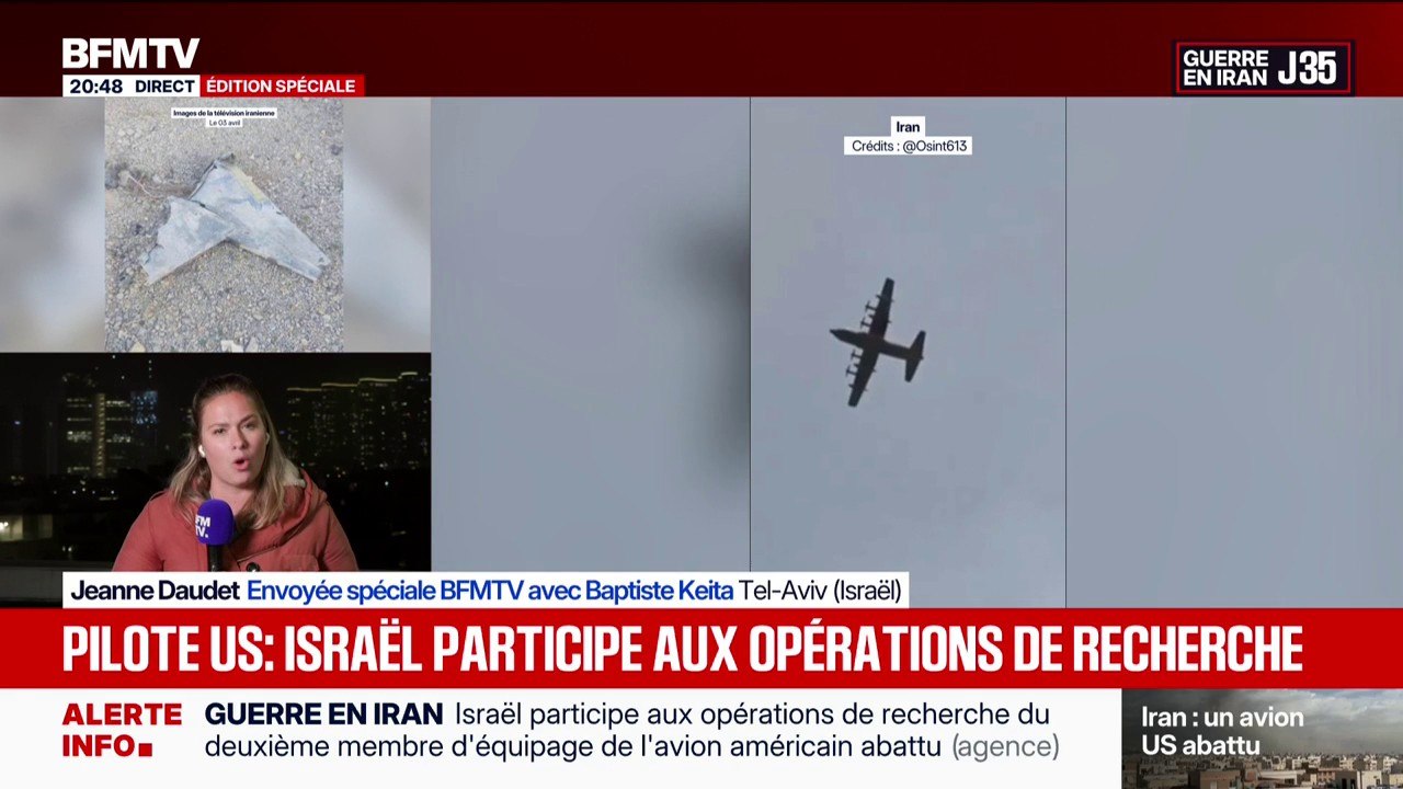 Avion américain abattu en Iran: Israël suspend ses frappes dans le pays collaborant avec les États-Unis pour des recherches stratégiques