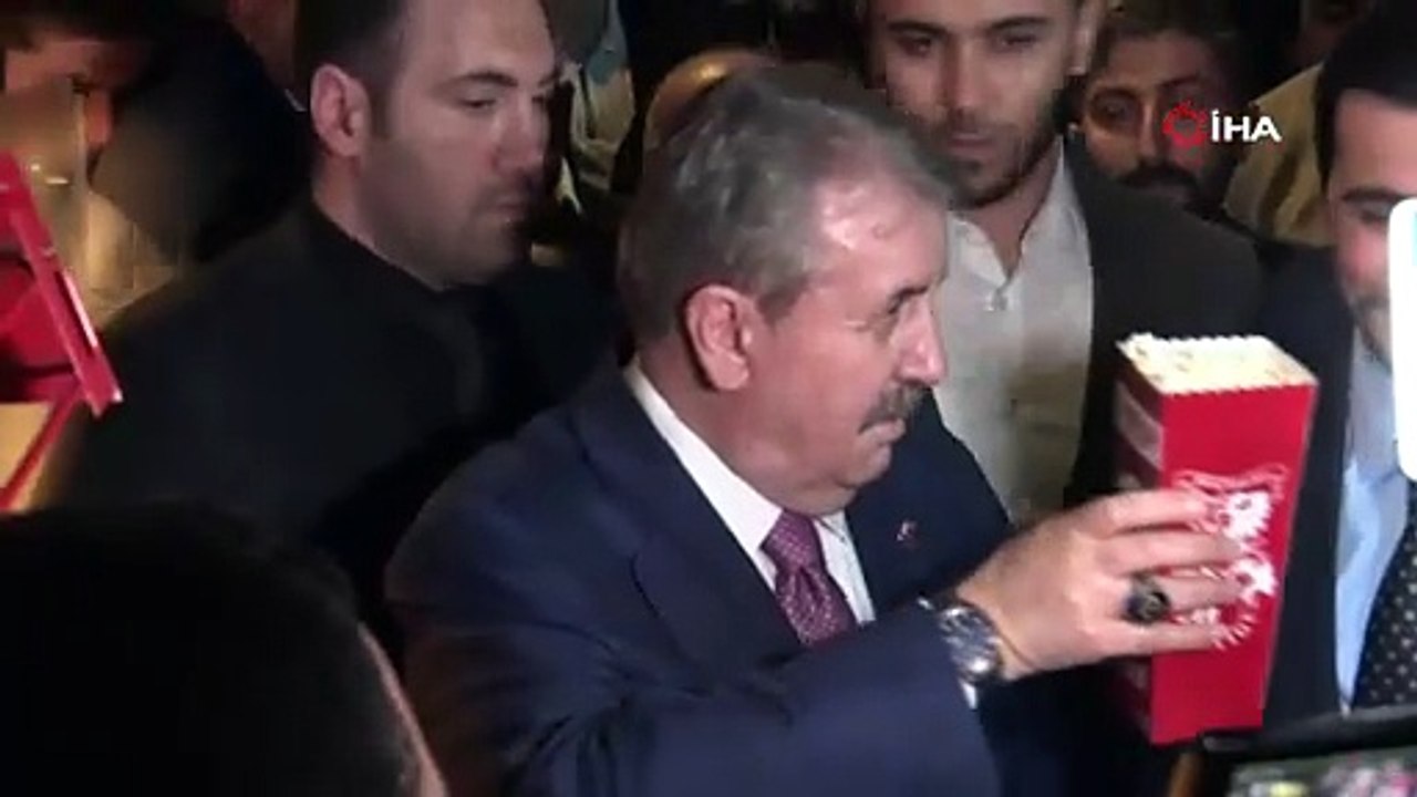 BBP Genel Başkanı Destici, "Çatlı" filmini beyaz perdede izledi