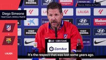 'We've lost respect!' - Simeone slams racism in football