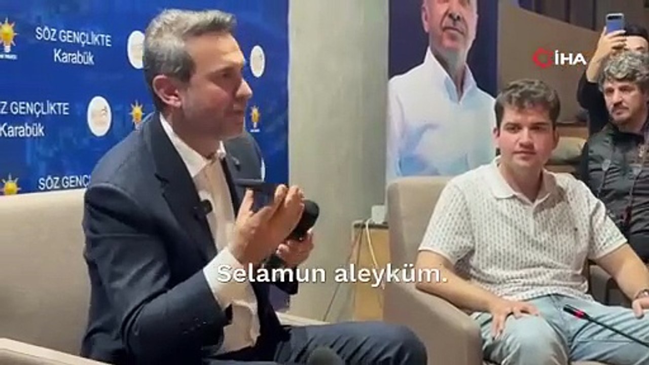 Cumhurbaşkanı Erdoğan, Karabük’te "Söz Gençlikte" programına telefonla bağlandı