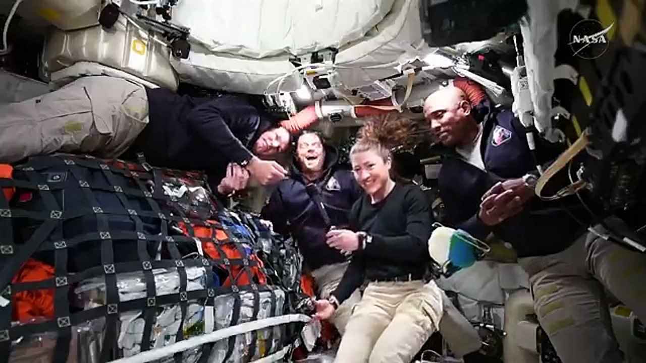 Así viajan los astronautas de la NASA en su misión a la Luna